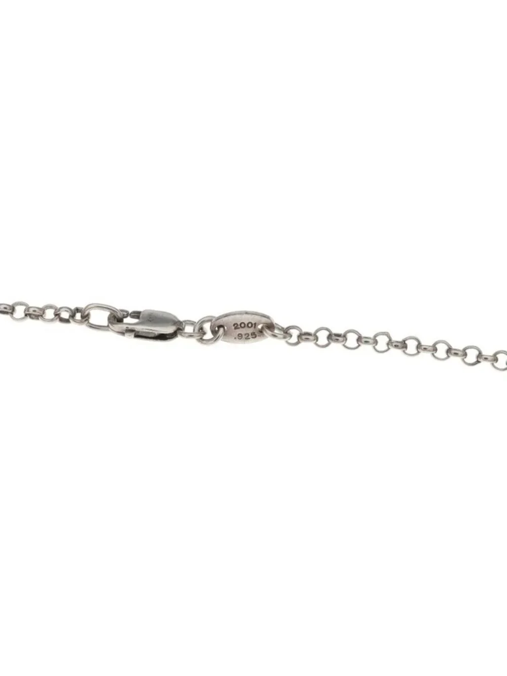 Chrome Hearts Neckchain Roll Chain Necklace 20 Inch Silver